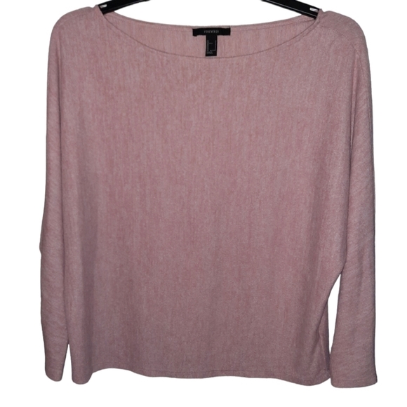 Forever 21 Pink Sweater Small - Picture 2 of 6